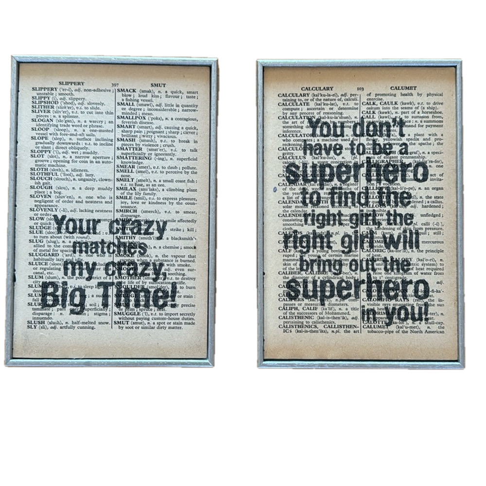 Deadpool Quote Plaques